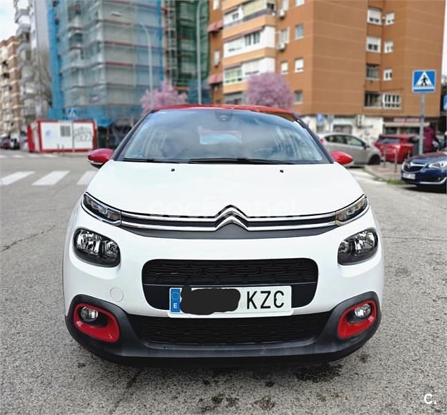 Usado Citroën C3 Live 82 CV (60 kW) 2019 Blanco Utilitario