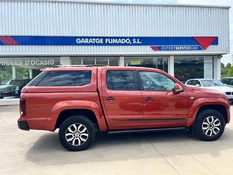 Usado VW Amarok Canyon 180 CV (132 kW) 2014 Naranja Pickup/Camioneta