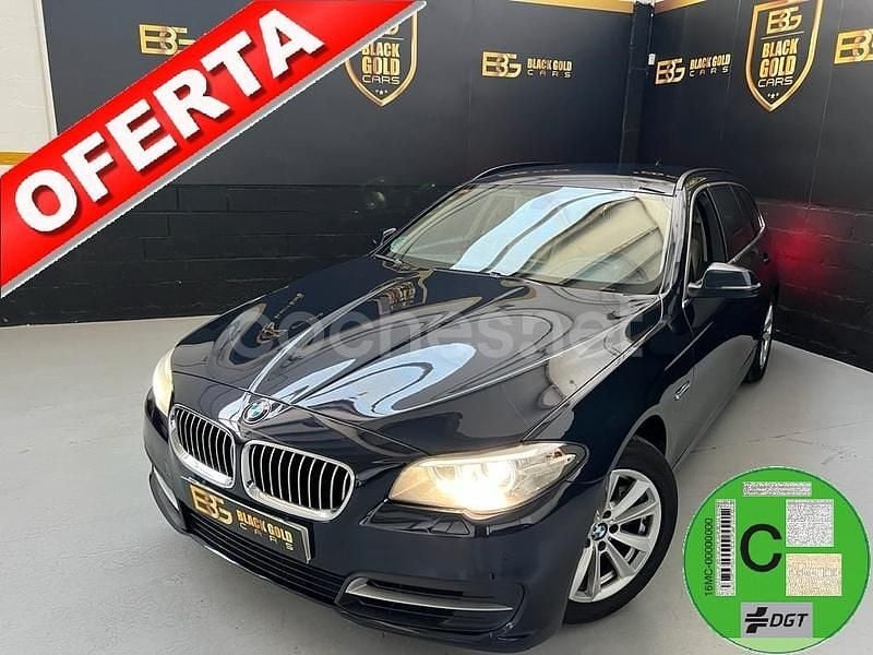 Azul Usado 2015 BMW 518 Familiar | 10.990 € - Imagen 1/4