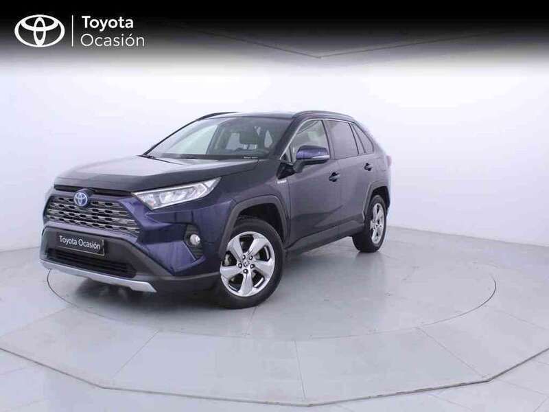 Azul Usado 2021 Toyota RAV4 Hybrid Advance SUV | 31.350 € (Precio justo) - Imagen 1/3