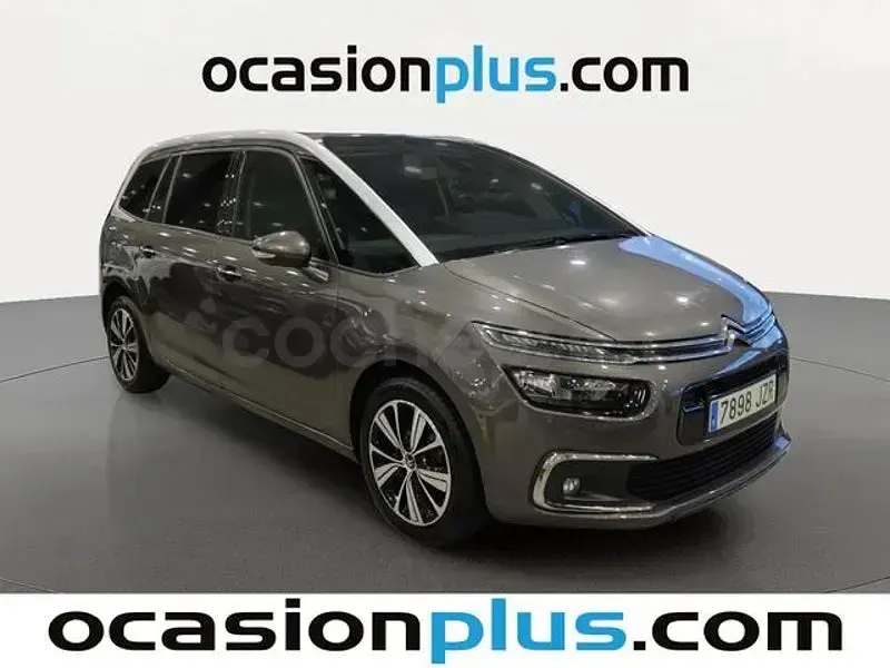 Usado Citroën Grand C4 Picasso Feel 120 CV (88 kW) 2017 Marrón Monovolumen