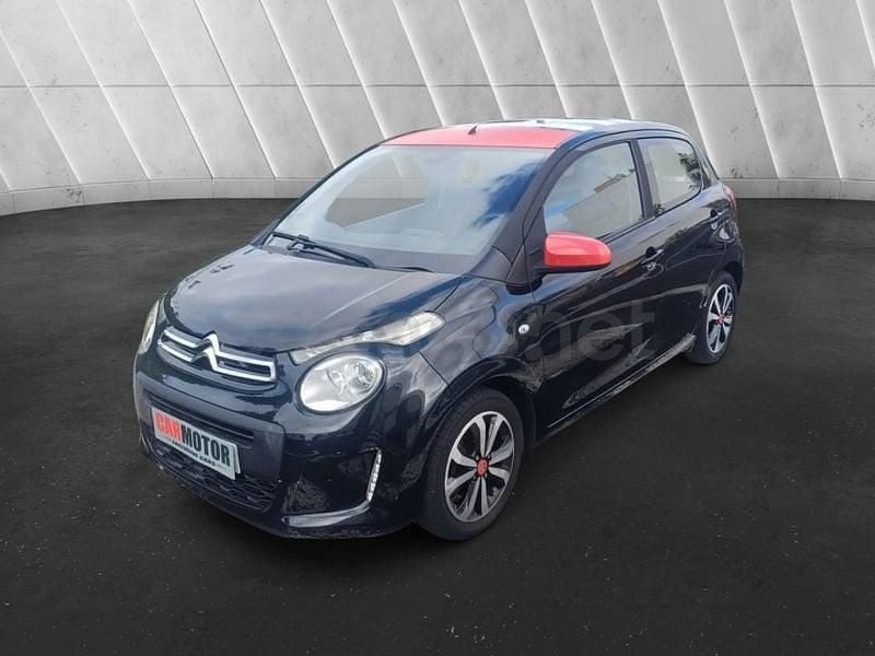 Usado Citroën C1 PureTech 82 CV (60 kW) 2017 Negro Utilitario