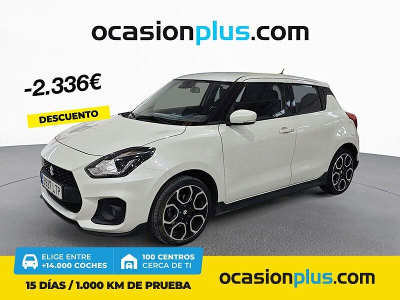 Blanco Usado 2021 Suzuki Swift Sport Berlina | 19.500 € (Precio justo) - Imagen 1/4