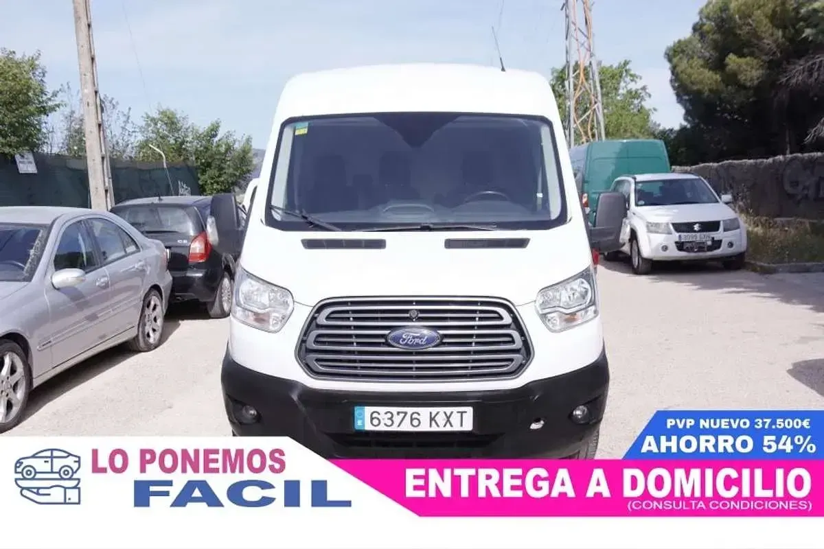 Usado Ford Transit Trend 131 CV (96 kW) 2019 Blanco Van