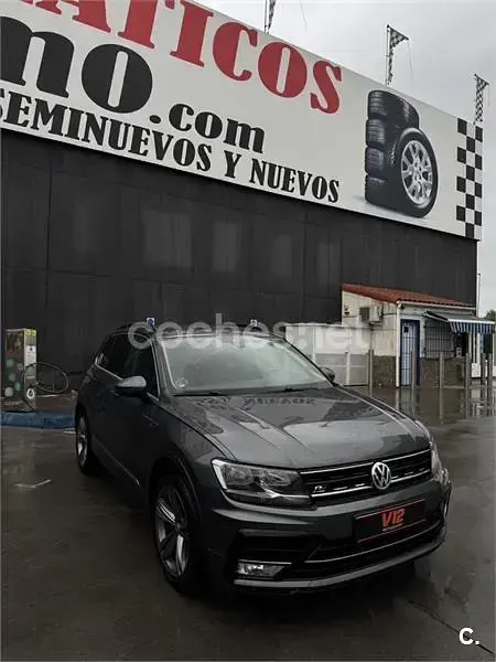 Usado VW Tiguan Sportline 150 CV (110 kW) 2017 Gris / plata SUV