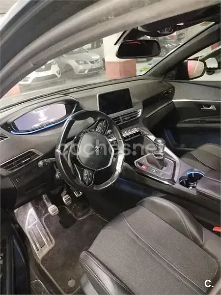 Usado Peugeot 3008 GT-line 150 CV (110 kW) 2018 Negro SUV