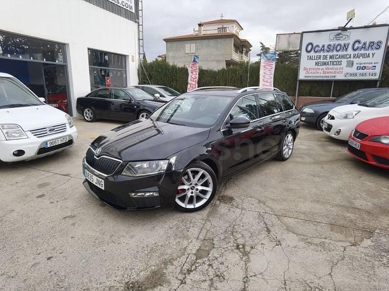 Usado Skoda Octavia RS 184 CV (135 kW) 2016 Negro Utilitario