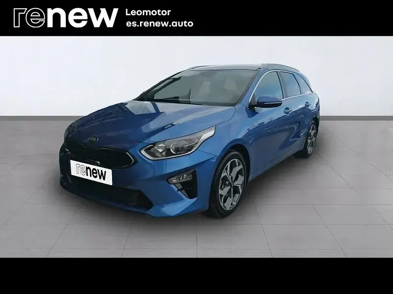 Usado Kia Ceed 115 CV (84 kW) 2019 Azul Utilitario