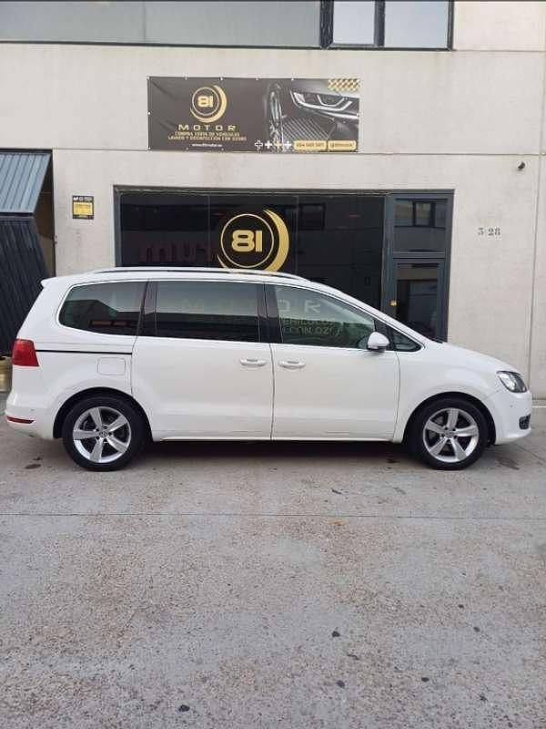 Blanco Usado 2012 VW Sharan Sport Monovolumen | 9900 € (Buen precio) - Imagen 1/4