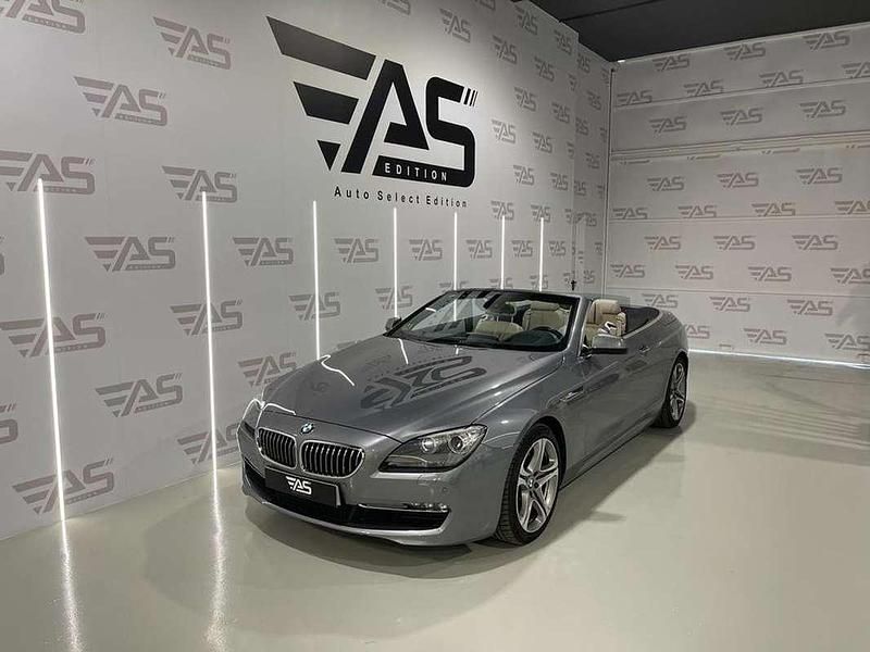 Gris Usado 2012 BMW 640 Cabriolet Comfort Edition Descapotable | 28.000 € - Imagen 1/4