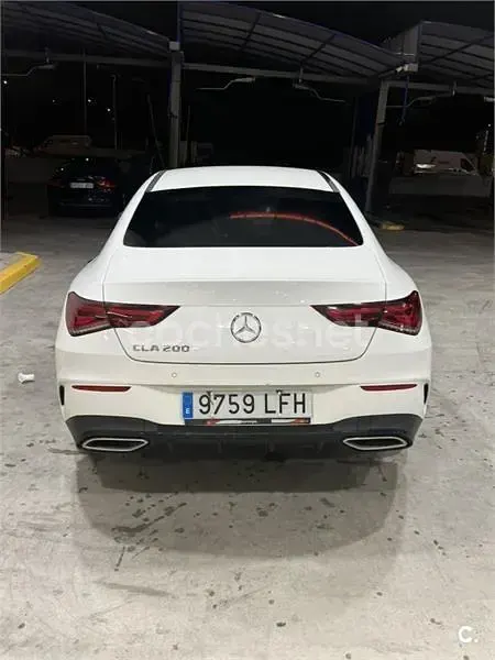 Usado Mercedes CLA200 163 CV (119 kW) 2020 Blanco Coupe