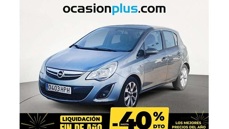 Plateado Usado 2013 Opel Corsa Selective Utilitario | 4150 € (Buen precio) - Imagen 1/4
