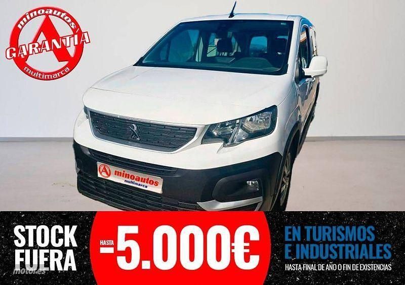 Blanco Usado 2021 Peugeot Rifter Active Monovolumen | 10.490 € (Super precio) - Imagen 1/2