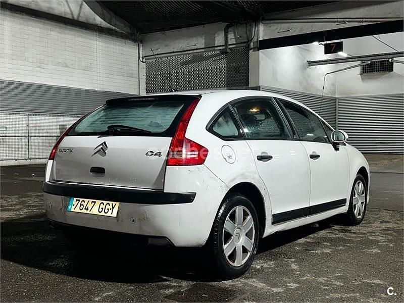 Usado Citroën C4 110 CV (80 kW) 2008 Blanco Berlina