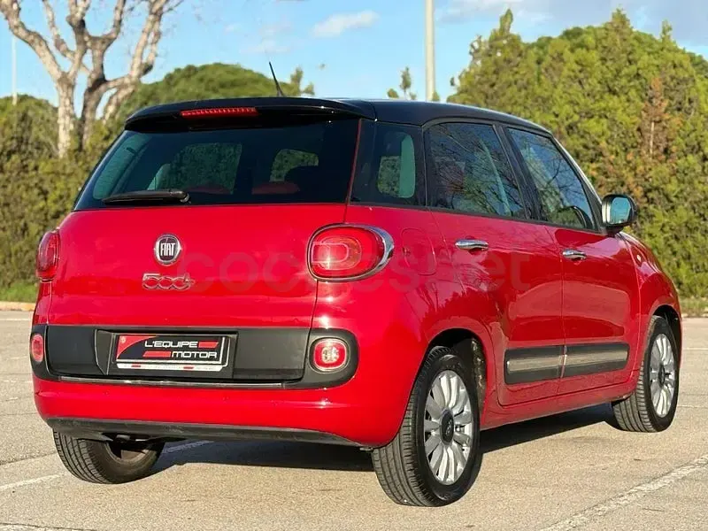 Usado Fiat 500L Pop Star 95 CV (69 kW) 2015 Rojo Monovolumen