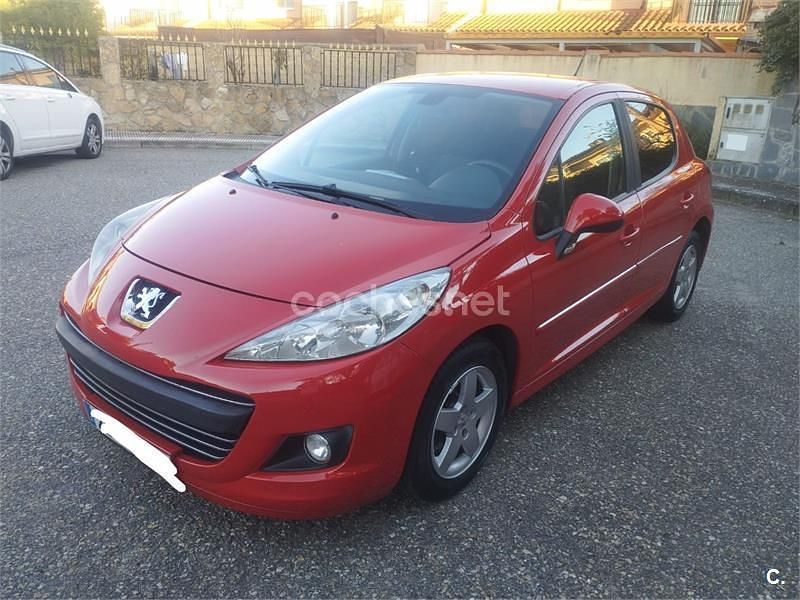Usado Peugeot 207 Sport 95 CV (69 kW) 2010 Rojo Berlina