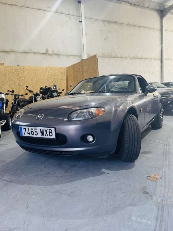Gris Usado 2007 Mazda MX5 Sportive Descapotable | 12.500 € (Buen precio) - Imagen 1/3