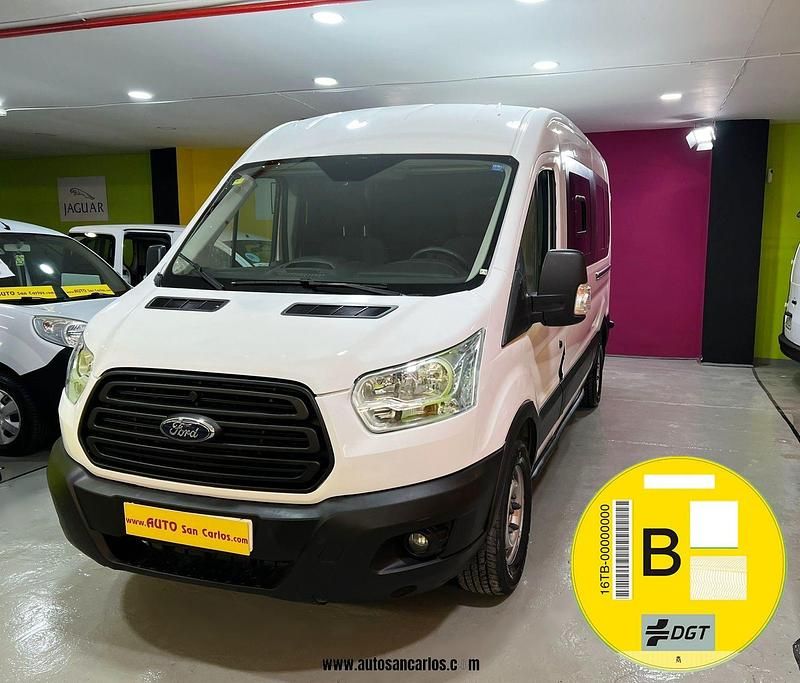 Usado Ford Transit Trend 155 CV (114 kW) 2016 Blanco Familiar