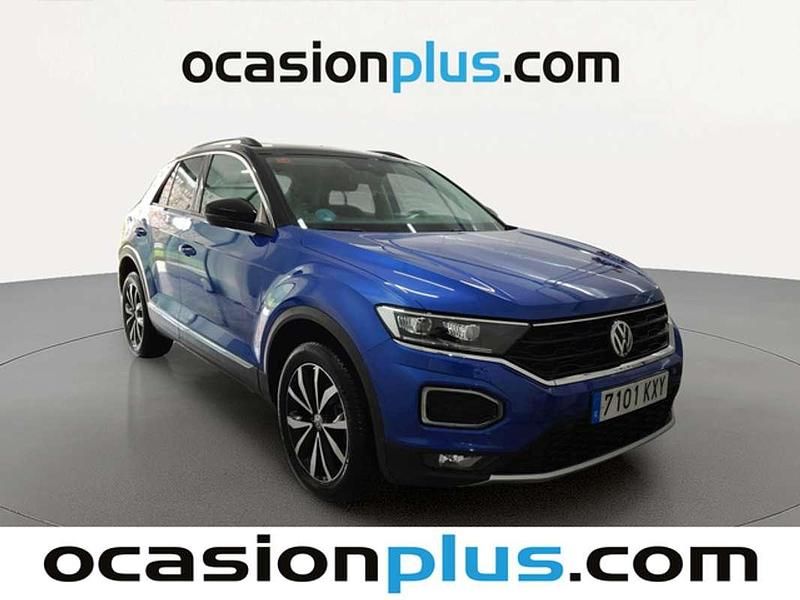 Usado VW T-Roc Advance 150 CV (110 kW) 2019 Azul SUV
