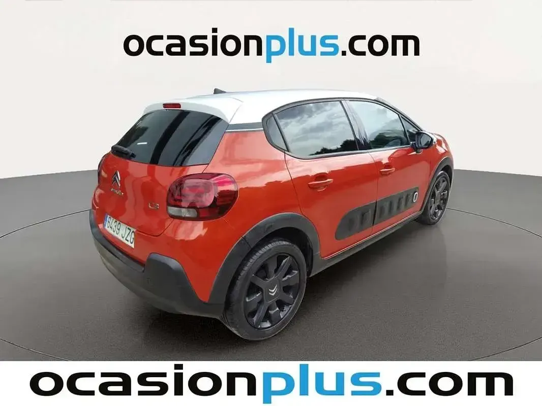 Usado Citroën C3 Shine 75 CV (55 kW) 2017 Naranja Utilitario