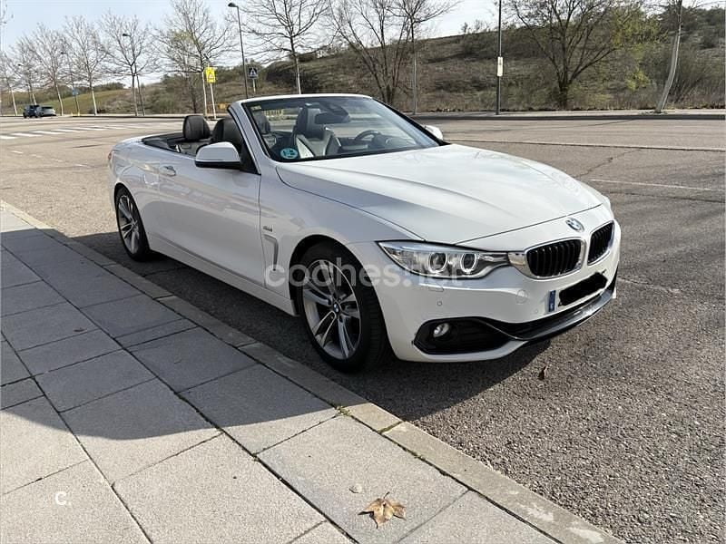 Usado BMW 430 Cabriolet 252 CV (185 kW) 2016 Blanco Descapotable