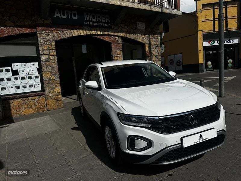 Blanco Usado 2023 VW T-Roc Life SUV | 24.500 € (Precio justo) - Imagen 1/4