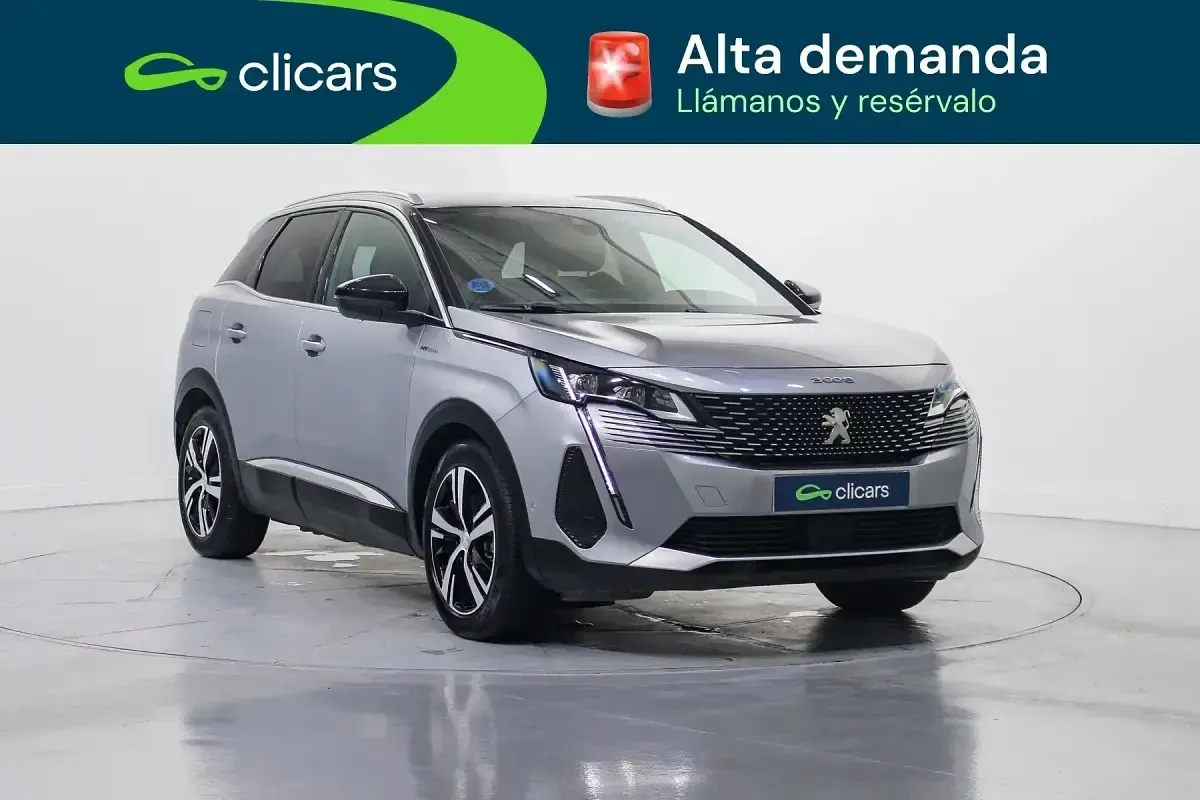 Usado Peugeot 3008 GT 300 CV (220 kW) 2022 Gris / plata SUV