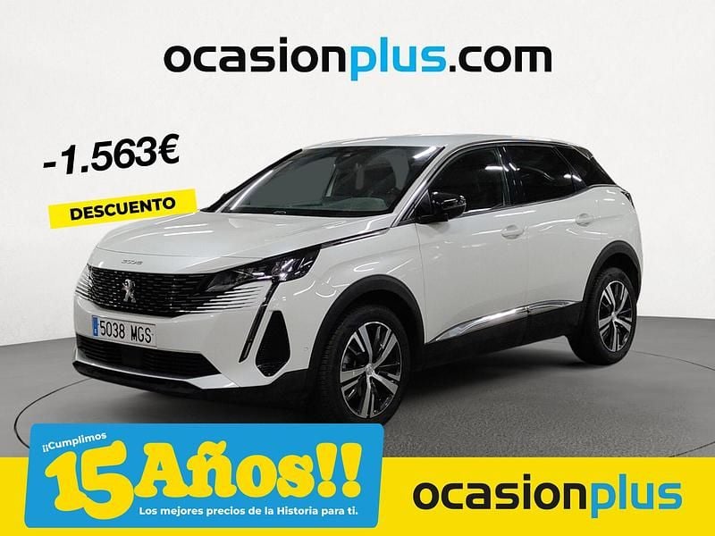 Blanco Usado 2023 Peugeot 3008 Allure SUV | 17.200 € (Precio justo) - Imagen 1/4