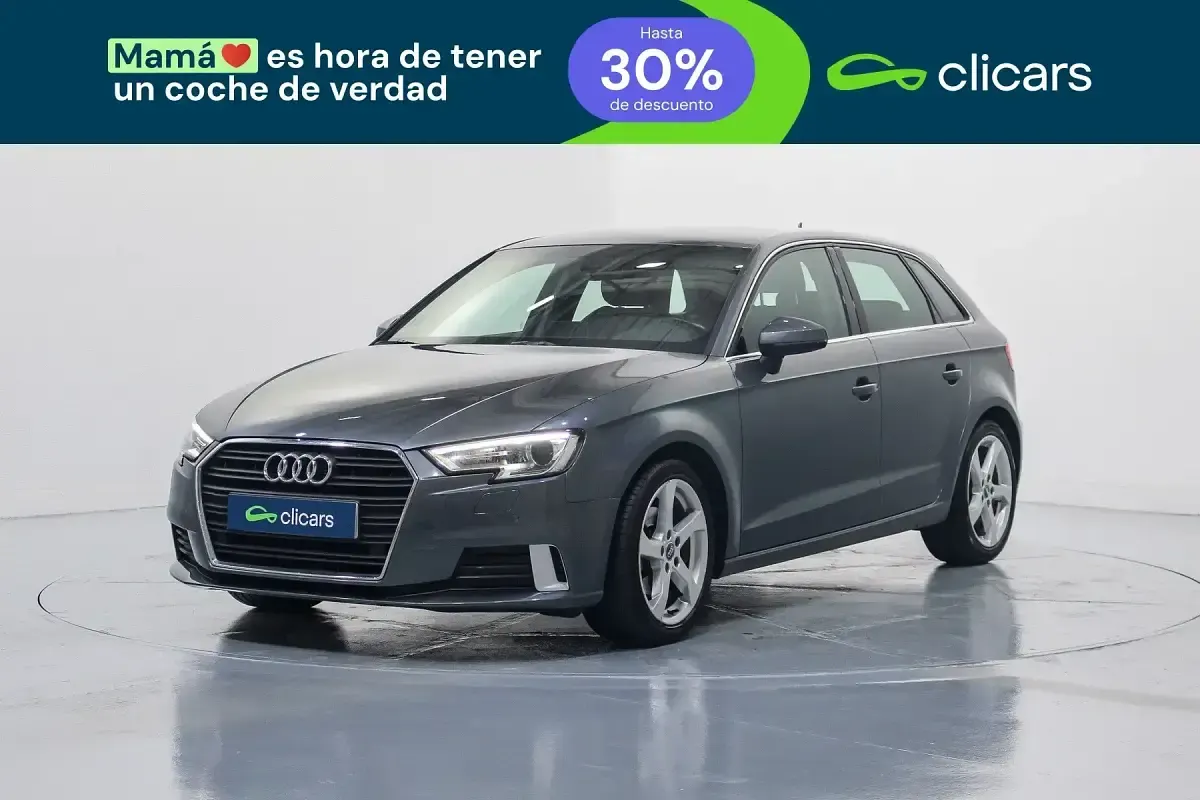 Usado Audi A3 Sport 150 HP (110 kW) 2017 Cinzento Sedan