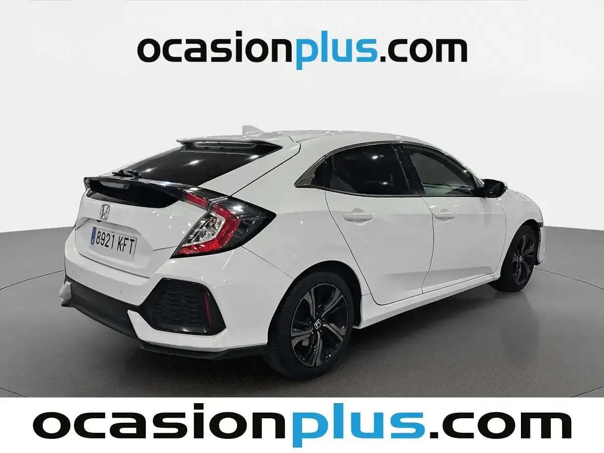 Usado Honda Civic Elegance 129 CV (94 kW) 2017 Blanco