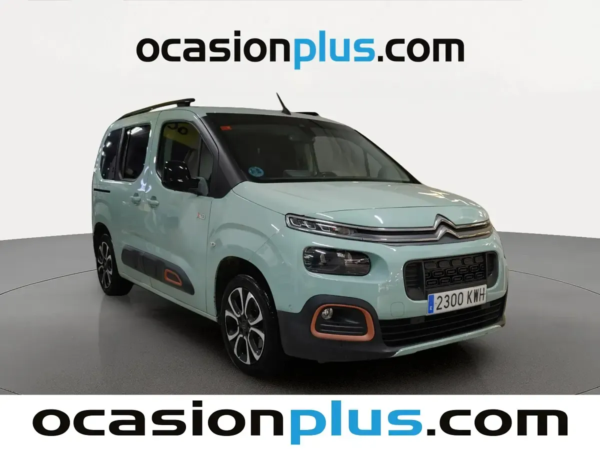 Usado Citroën Berlingo XTR 130 CV (95 kW) 2019 Verde Monovolumen