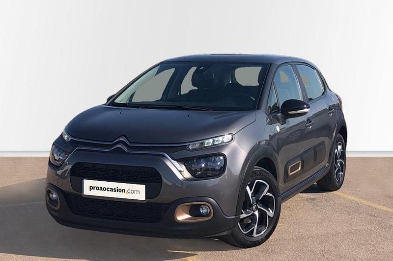 Gris Usado 2023 Citroën C3 PureTech Utilitario | 13.560 € (Precio justo) - Imagen 1/4