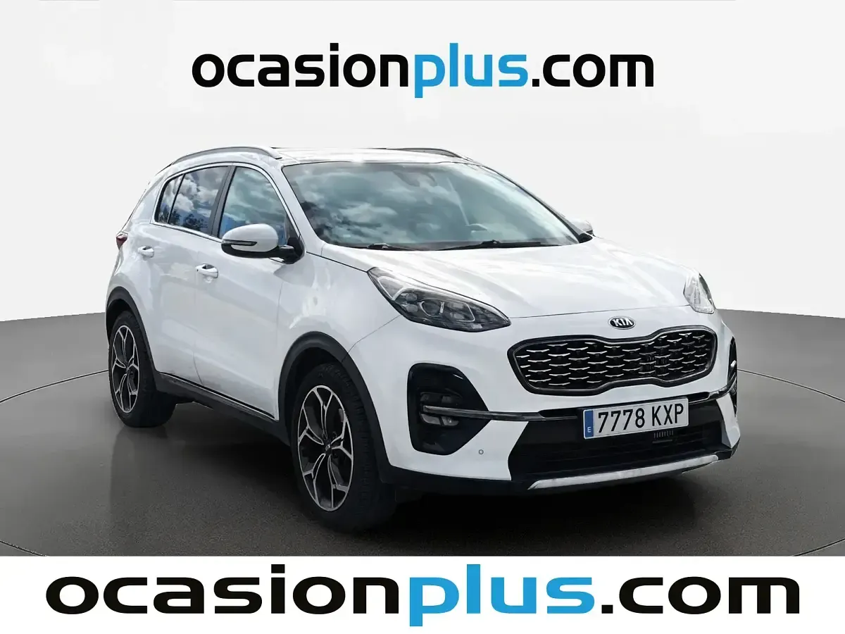Usado Kia Sportage GT-Line 136 CV (100 kW) 2019 Blanco SUV