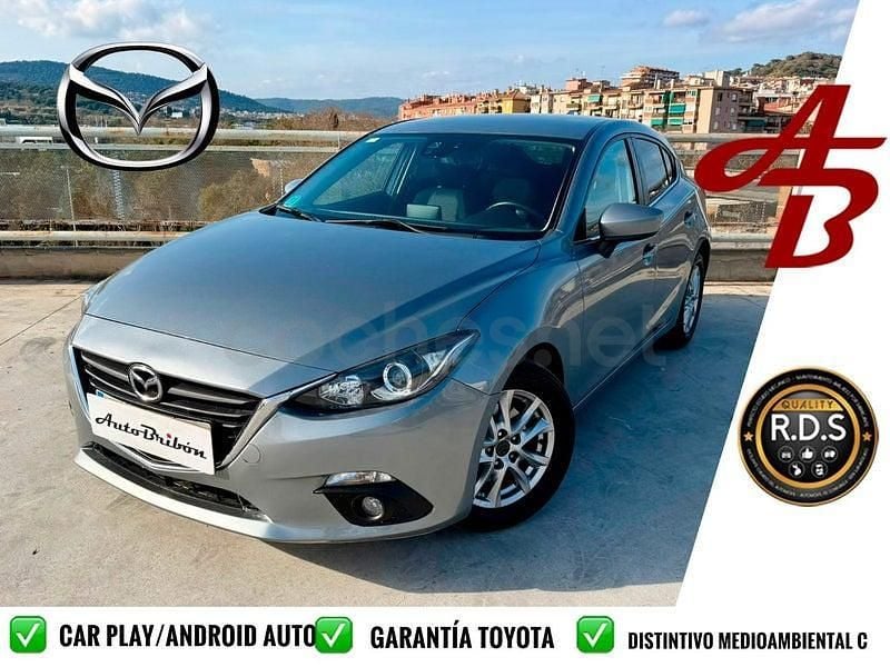 Usado Mazda 3 150 CV (110 kW) 2016 Gris / plata Berlina