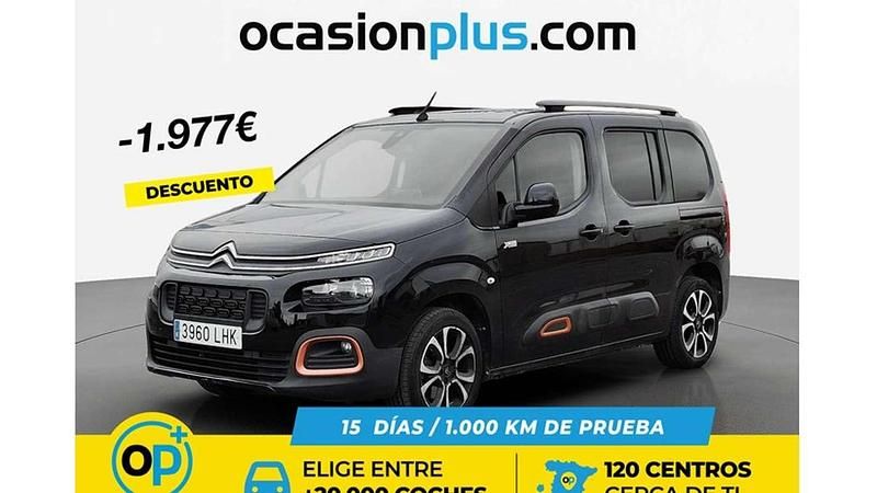 Negro Usado 2020 Citroën Berlingo Shine Monovolumen | 19.773 € (Buen precio) - Imagen 1/4