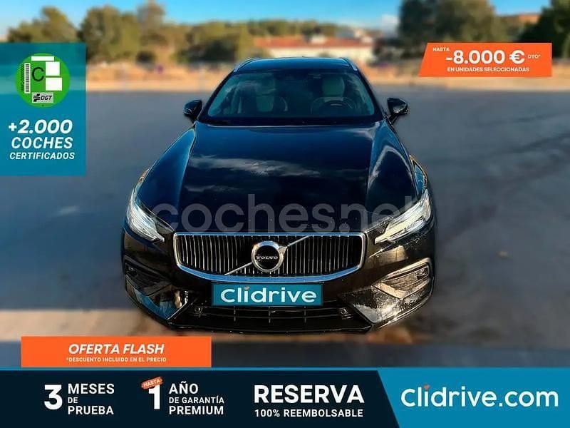 Negro Usado 2019 Volvo V60 R-Design Familiar | 17.490 € (Caro) - Imagen 1/3