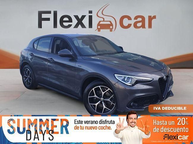 Negro Usado 2021 Alfa Romeo Stelvio Sprint SUV | 37.890 € - Imagen 1/4