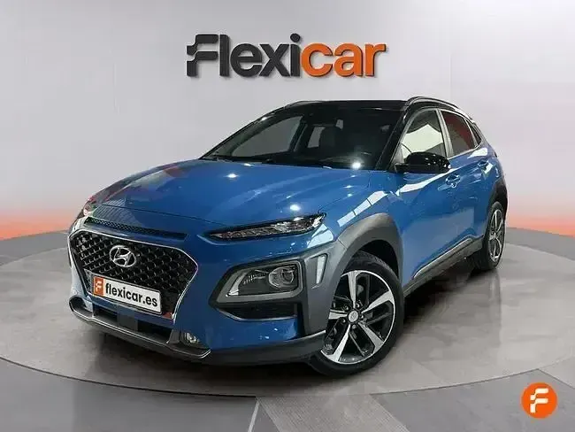 Usado Hyundai Kona Style 177 CV (130 kW) 2018 Azul SUV