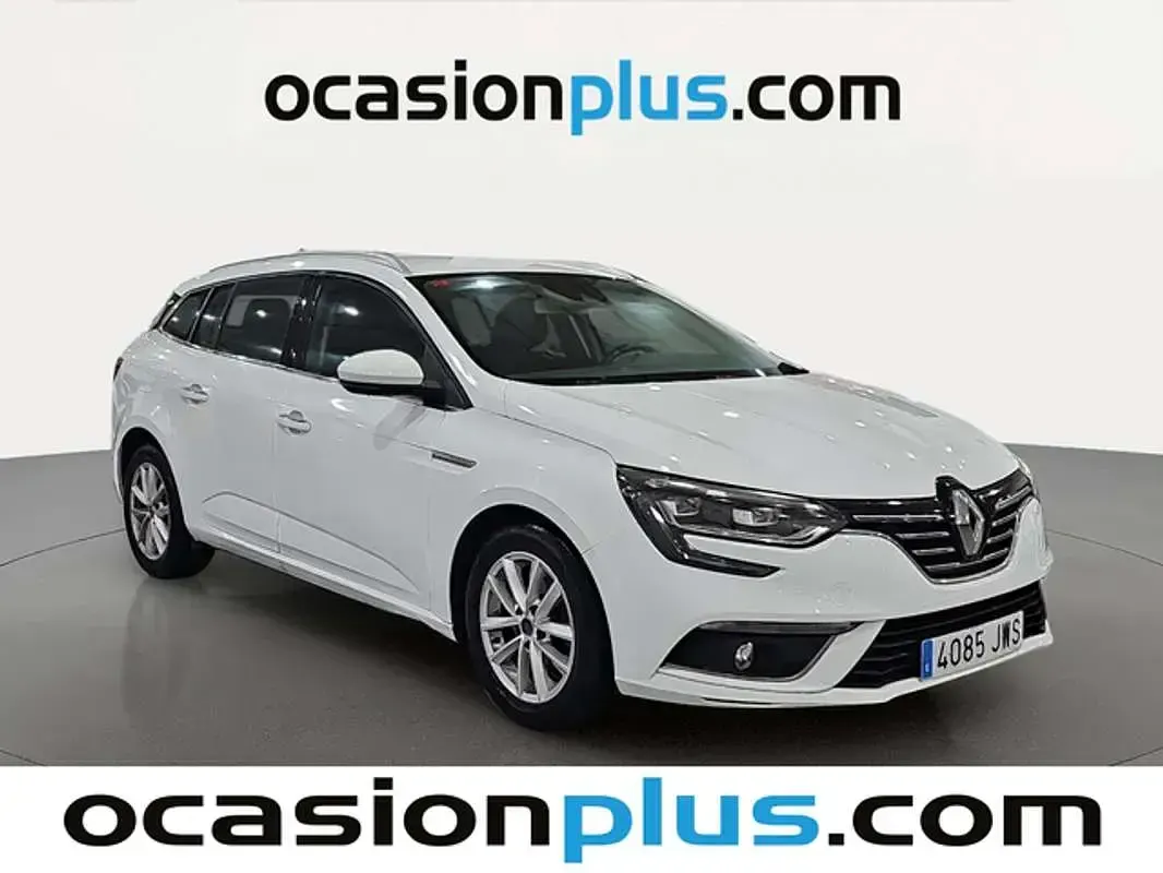 Usado Renault Mégane GrandTour Zen 132 CV (97 kW) 2017 Blanco Familiar