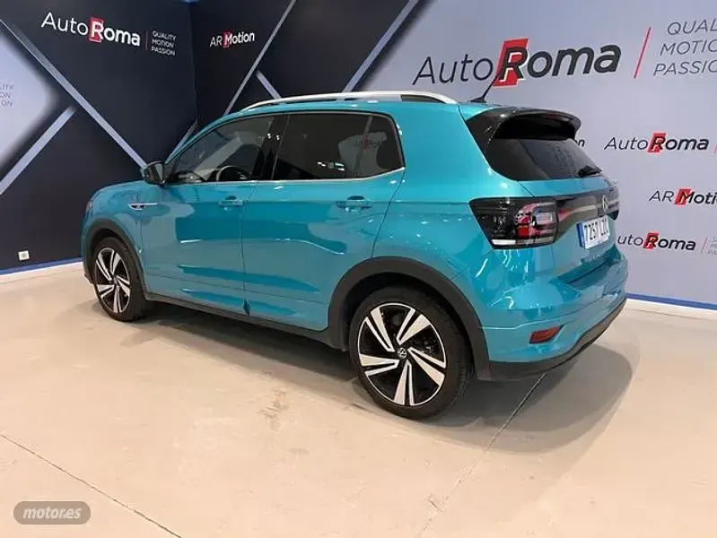 Usado VW T-Cross R-line 110 CV (80 kW) 2022 Azul SUV