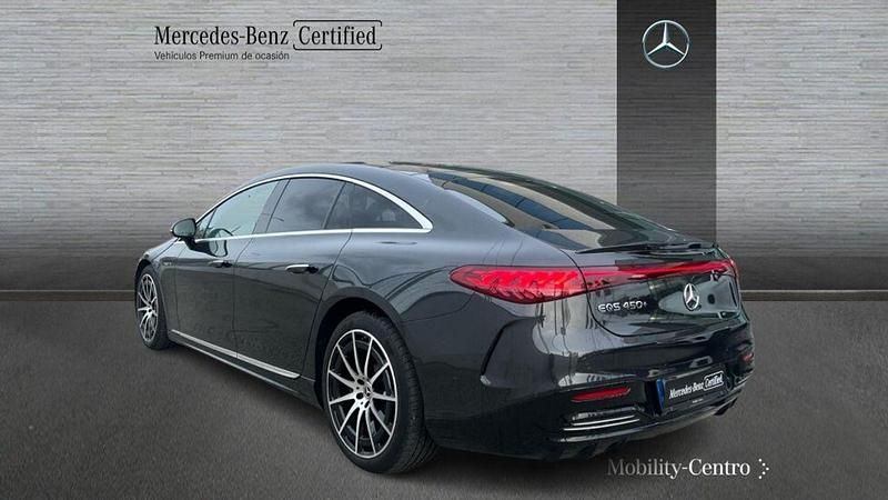 Usado Mercedes EQS450+ AMG line 264 kW (360 CV) 2023 Verde Berlina