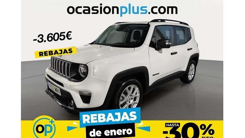 Blanco Usado 2024 Jeep Renegade Limited SUV | 20.500 € (Precio justo) - Imagen 1/4