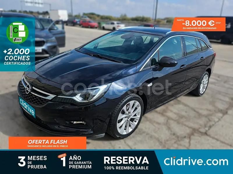 Azul Usado 2017 Opel Astra Excellence Berlina | 9990 € (Precio justo) - Imagen 1/3