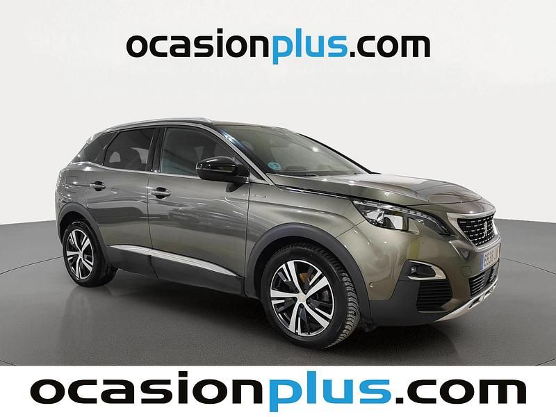 Usado Peugeot 3008 GT-line 150 CV (110 kW) 2017 Gris SUV