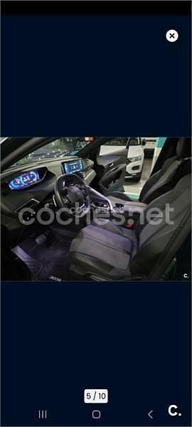 Usado Peugeot 3008 Allure 225 CV (165 kW) 2020 Azul SUV