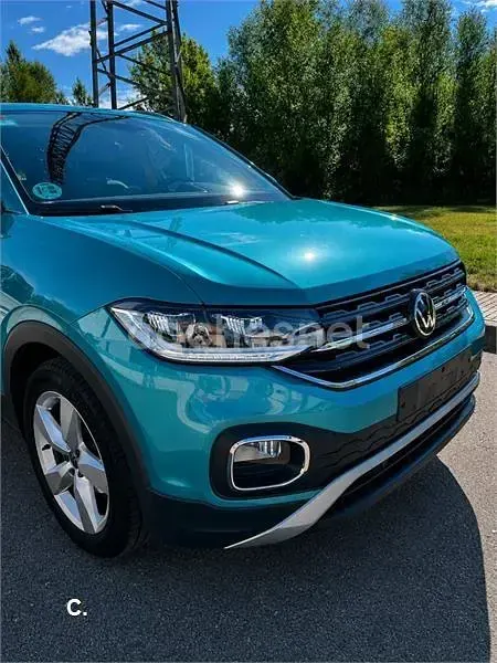 Usado VW T-Cross Sportline 110 CV (80 kW) 2021 Verde SUV