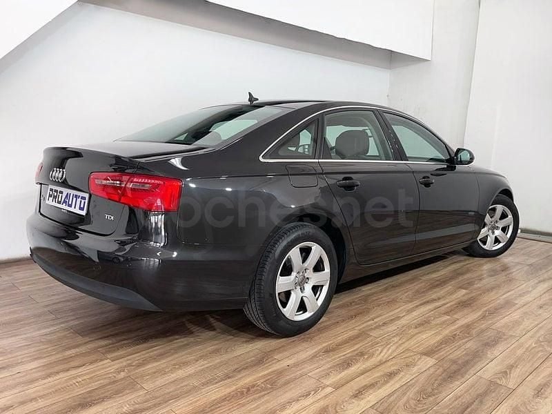 Usado Audi A6 177 CV (130 kW) 2011 Negro Berlina