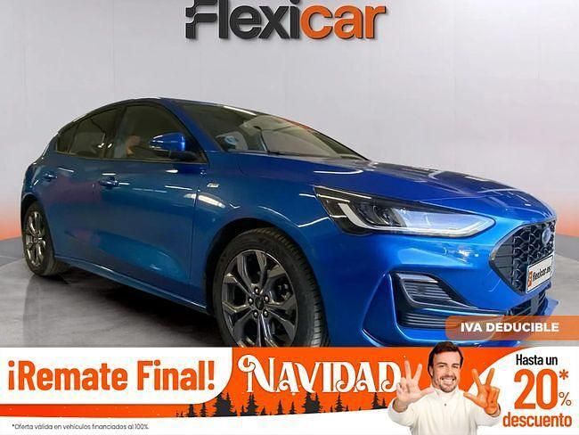 Azul Usado 2023 Ford Focus ST-Line X Berlina | 18.290 € (Precio justo) - Imagen 1/4