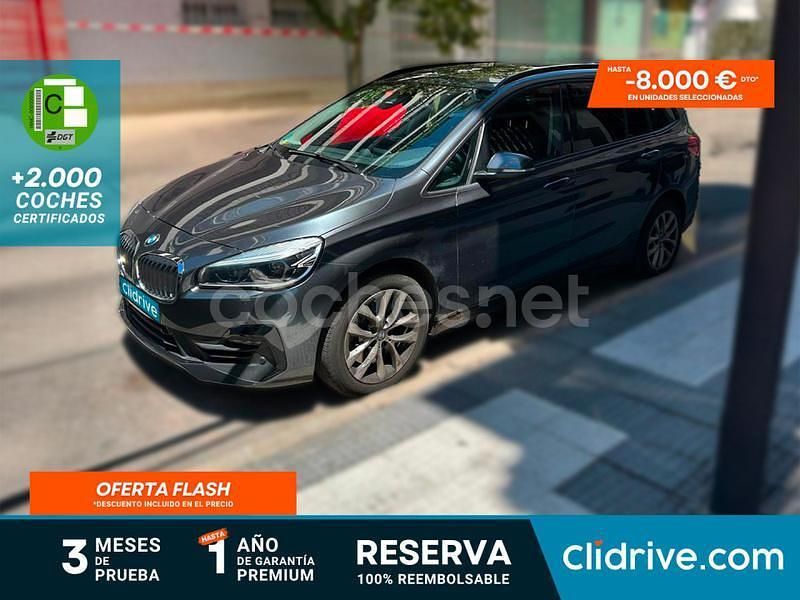 Gris / plata Usado 2018 BMW 218 Familiar | 16.590 € (Buen precio) - Imagen 1/3