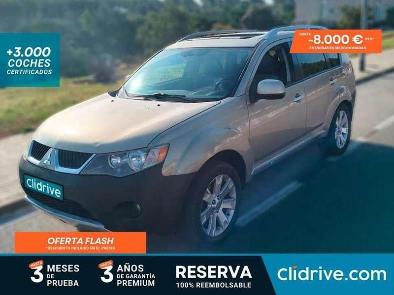 Beige Usado 2008 Mitsubishi Outlander SUV | 4790 € (Super precio) - Imagen 1/4